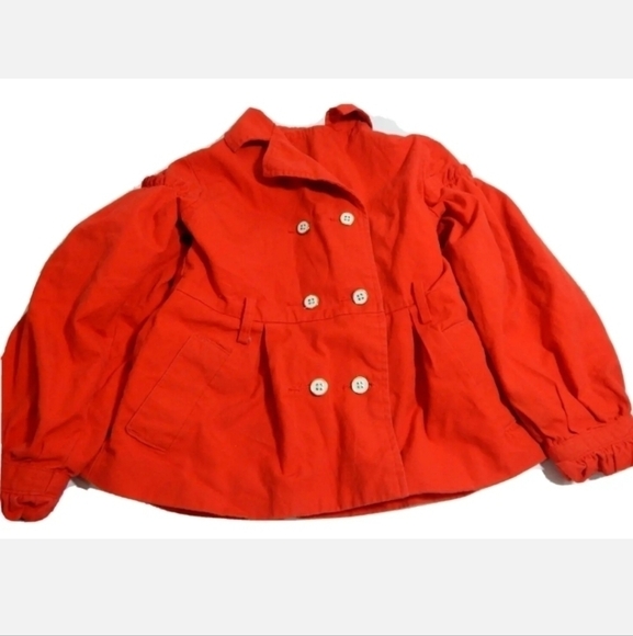 Janie and Jack Red Peplum Jacket - Picture 1 of 4